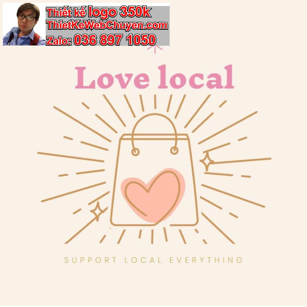 Thiết kế logo online shop bán hàng xách tay