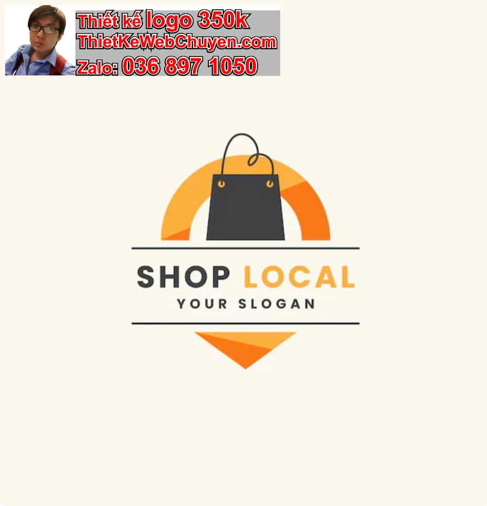 Thiết kế logo online shop bán hàng xách tay