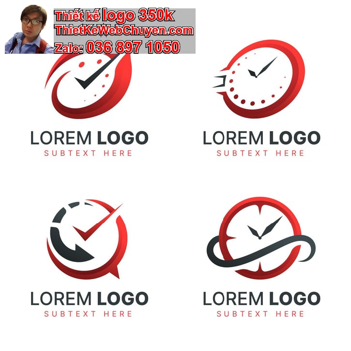 Thiết kế logo online shop đồng hồ