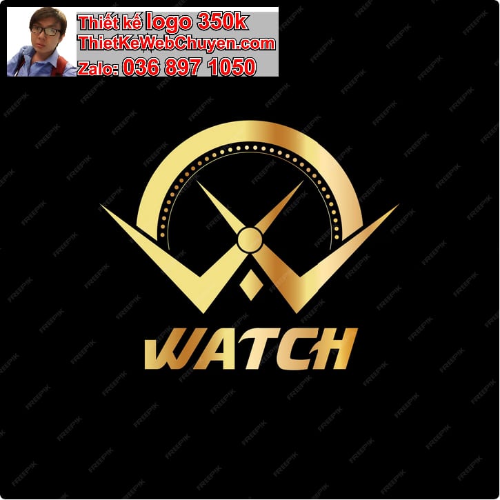 Thiết kế logo online shop đồng hồ