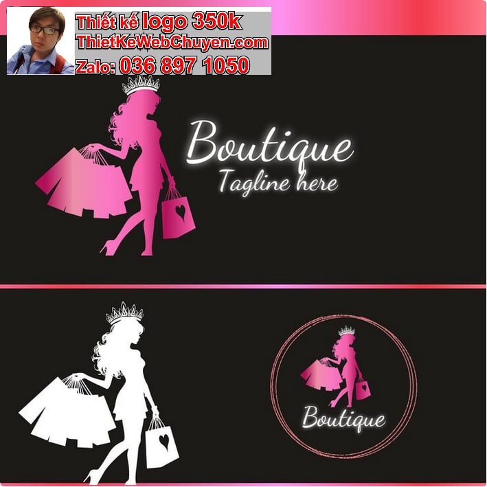 Thiết Kế Logo Online Shop Thời Trang Nữ