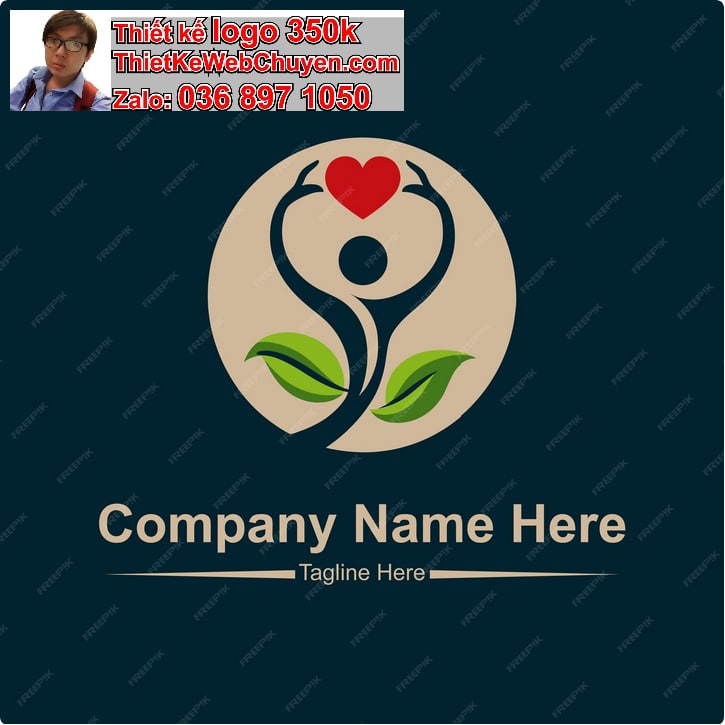 Thiết kế logo online sức khỏe và sắc đẹp