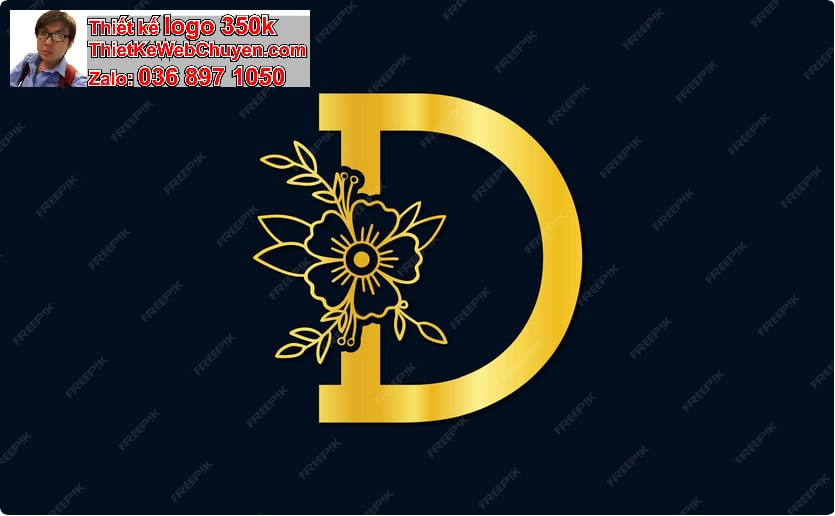 Thiết kế logo online tên Đào