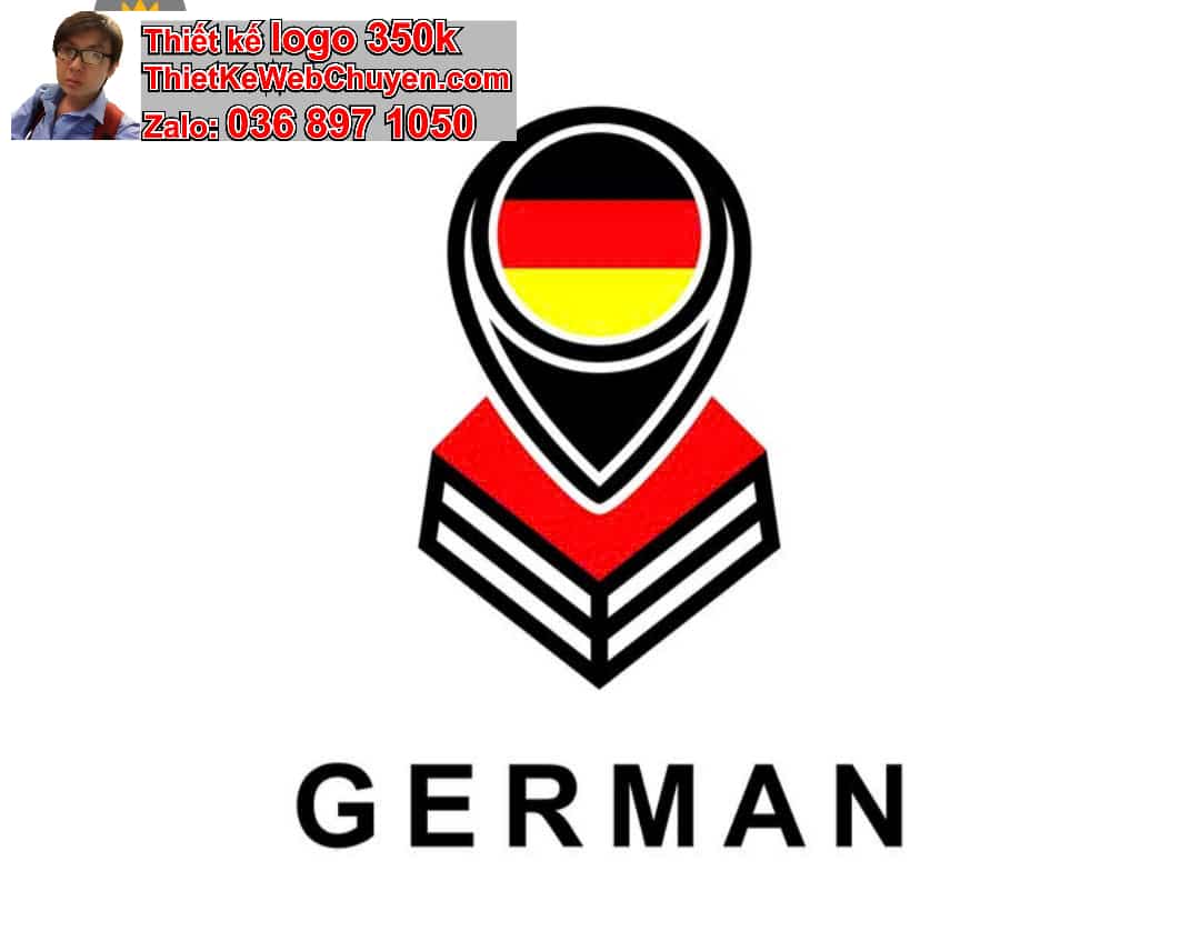 Thiết kế logo online trung tâm tiếng Đức