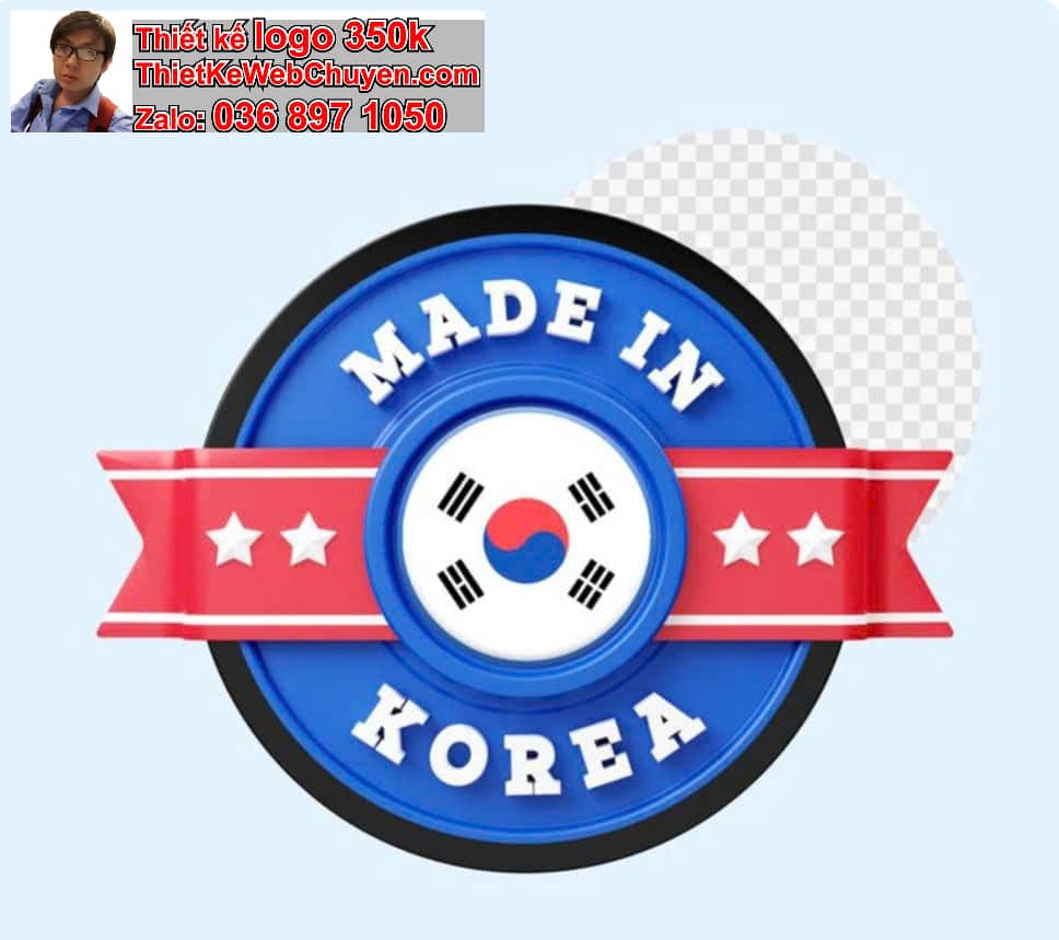 Thiết kế logo online trung tâm tiếng Hàn