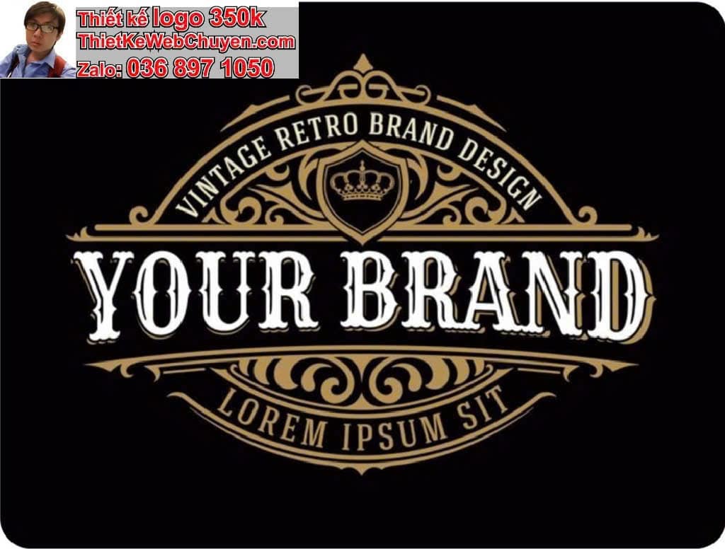 Thiết kế logo online vintage 