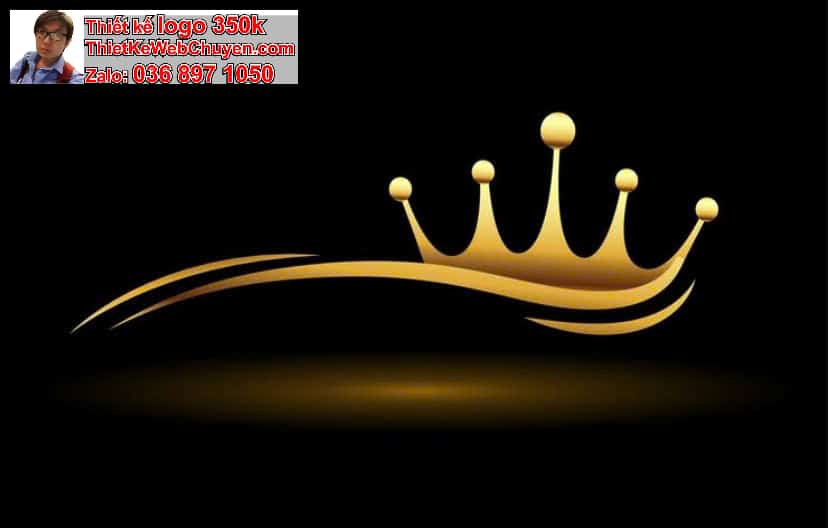 Thiết kế logo online vương miện