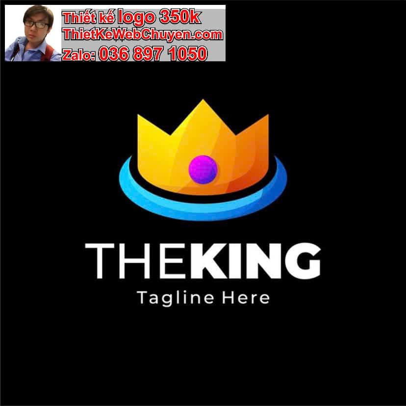 Thiết kế logo online vương miện