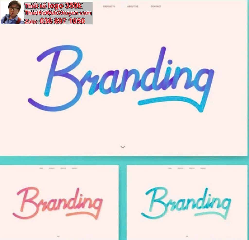 Thiết kế logo online wordmark 