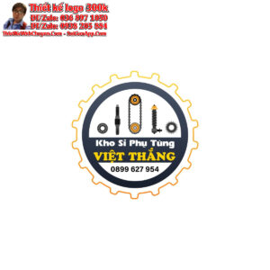 Thiết kế logo phụ tùng xe máy Kho Sỉ Phụ Tùng Việt Thắng