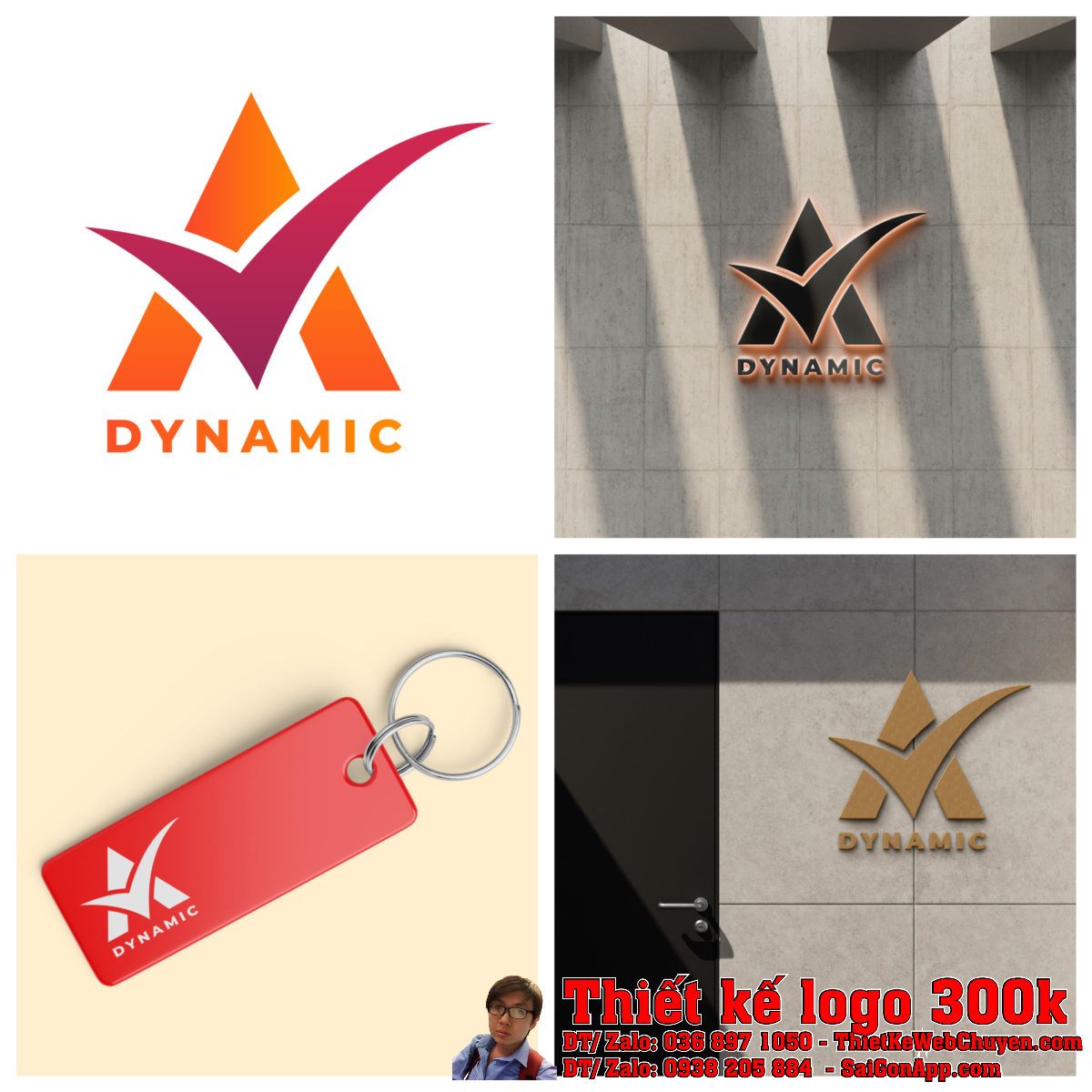 Toàn cảnh Thiết kế logo quần áo thể thao nam Anh Vũ