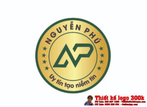 Thiết kế logo quán cà phê Nguyễn Phú