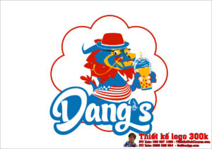 Thiết kế logo quán nước Dang's