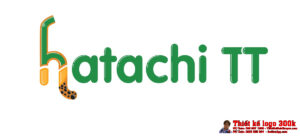 Thiết kế logo quán trà sữa Hatachi