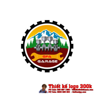 Thiết kế logo sửa chữa ô tô Greenfield AutoCare