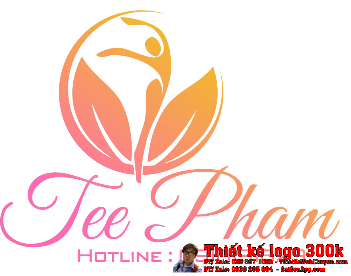 Thiết kế logo thẩm mỹ Tee Pham Thiết kế logo thẩm mỹ Tee Pham - phiên bản chính