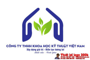 Thiết kế logo thiết bị điện, điện tử, khoa học, công nghệ Khoa học Kỹ thuật Việt Nam