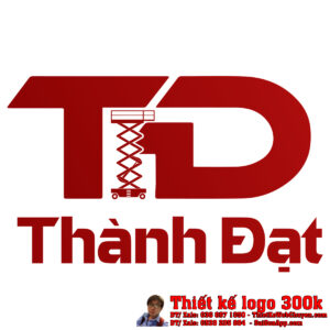 Thiết kế logo thiết bị nâng hạ Thành Đạt