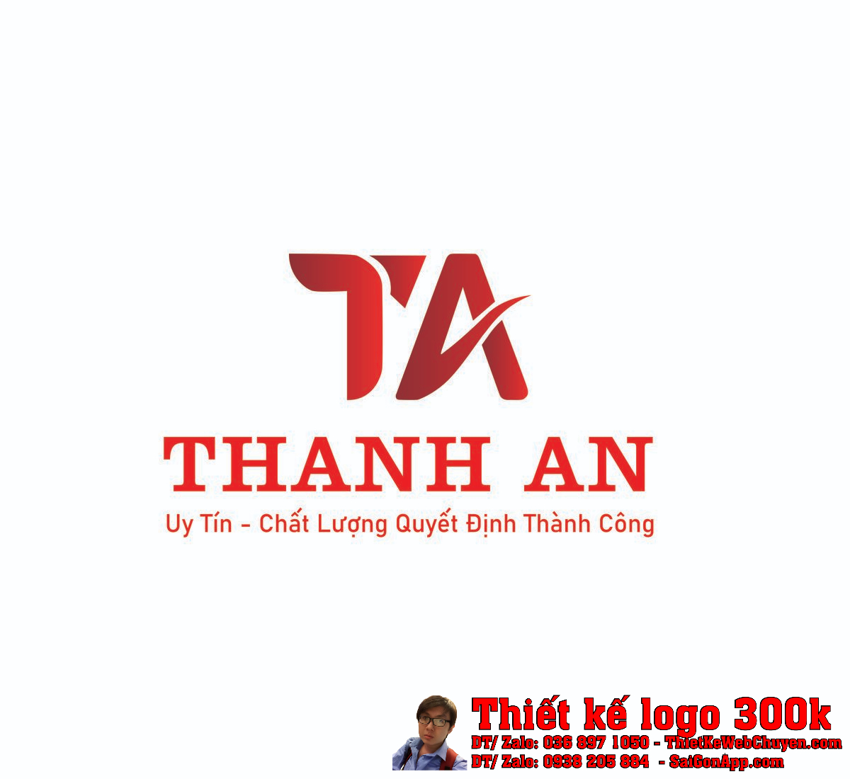 Thiết kế logo thiết bị nhà tắm Thành An Thiết kế logo thiết bị nhà tắm Thành An
