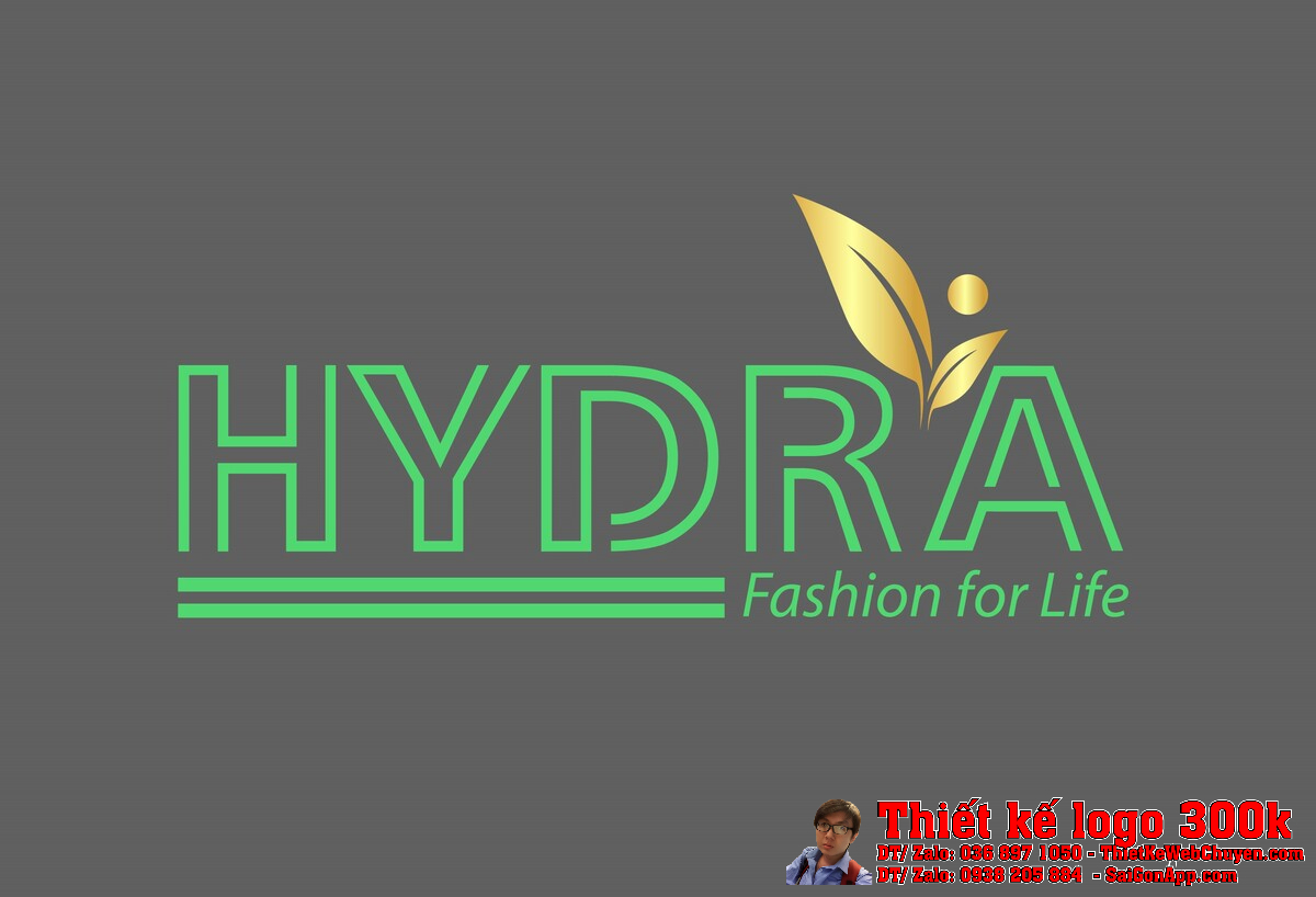 Thiết kế logo thời trang Hydra Thiết kế logo thời trang Hydra