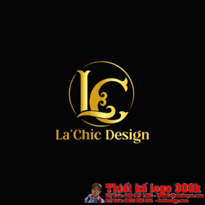 Thiết kế logo thời trang La’Chic Design