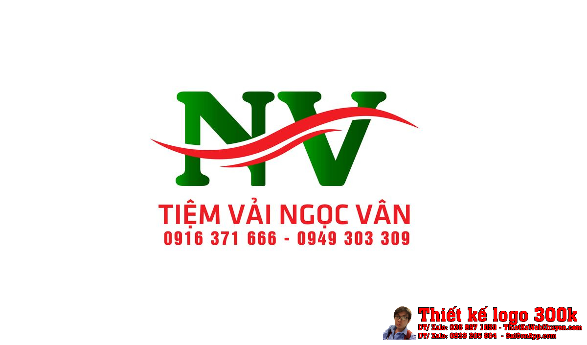Thiết kế logo thời trang Ngọc Vân Thiết kế logo thời trang Ngọc Vân
