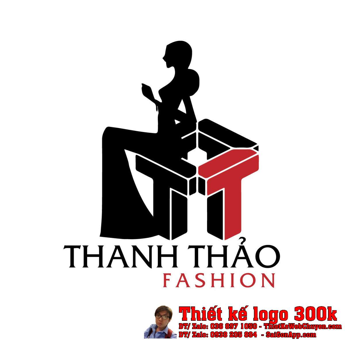 Thiết kế logo thời trang nữ THANH THẢO FASHION Thiết kế logo thời trang nữ THANH THẢO FASHION - Mẫu hoàn chỉnh