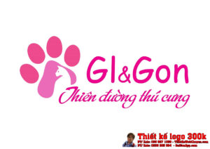 Thiết kế logo thú cưng GI&Gon