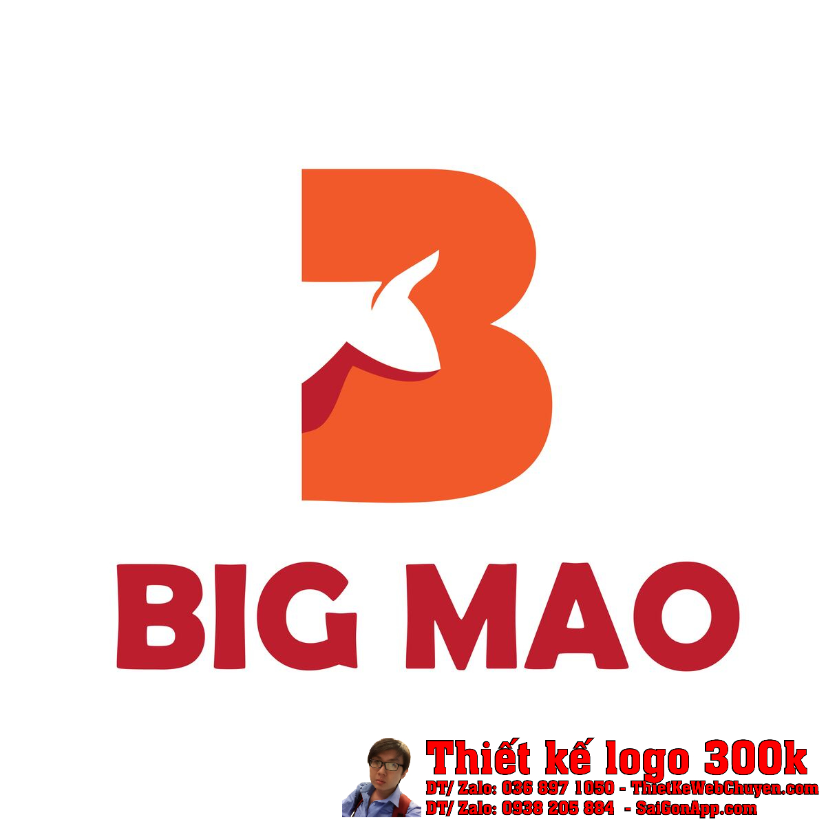 Thiết kế logo thực phẩm BIG MAO Thiết kế logo thực phẩm BIG MAO