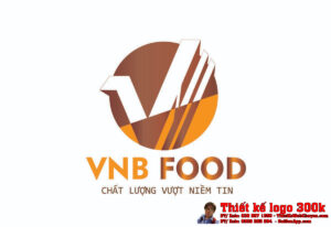 Thiết kế logo thực phẩm VNB