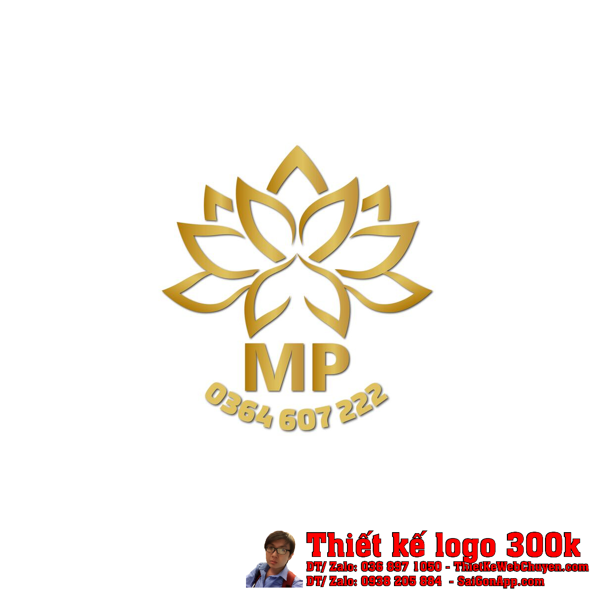 Chi tiết Thiết kế logo thực phẩm chay Quách Ngoan Foods - Hình 1