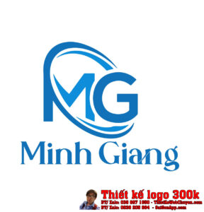 Thiết kế logo thương mại Minh Giang