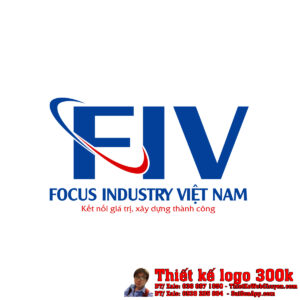 Thiết kế logo thương mại thiết bị công nghiệp FIV