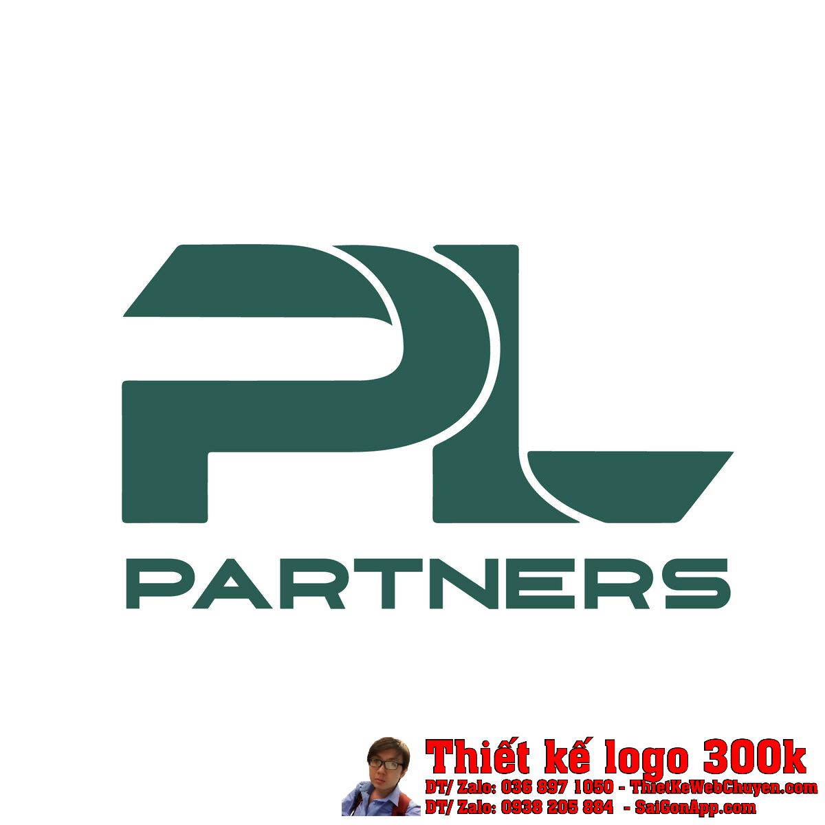 Chi tiết biểu tượng Thiết kế logo thương mại và dịch vụ tư vấn công ty PL Partners