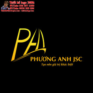 Thiết kế logo thương mại và sản xuất Phương Anh