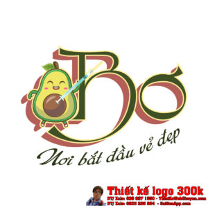 Thiết kế logo tiêm filler, botox, làm đẹp Bơ