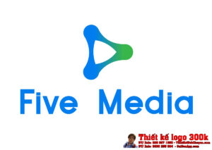 Thiết kế logo truyền thông Five Media