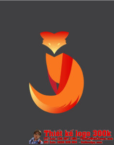 Thiết kế logo truyền thông giải trí Chồn Đỏ Media