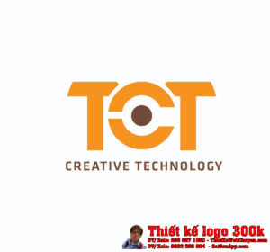 Thiết kế logo tự động hóa công nghiệp TCT