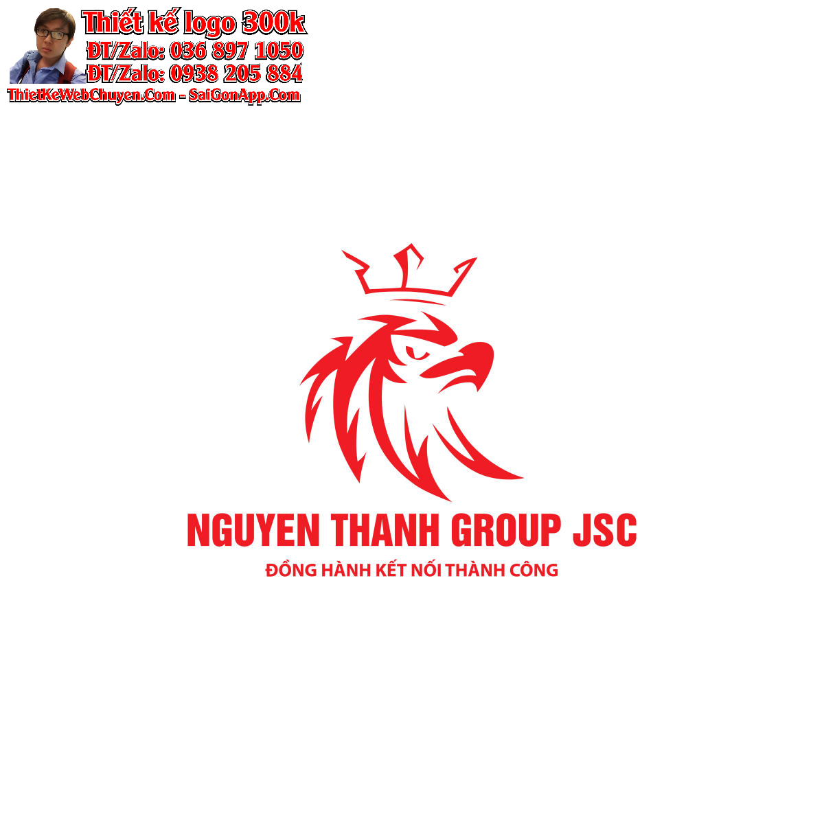 Thiết kế logo tư vấn đầu tư Nguyen Thanh Group