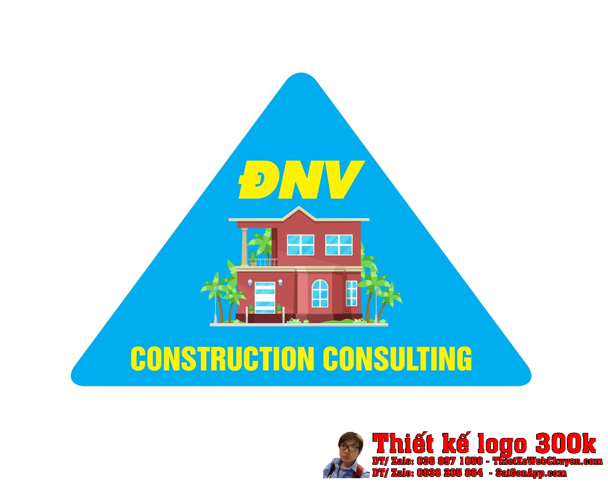 Thiết kế logo tư vấn xây dựng ĐNV Thiết kế logo tư vấn xây dựng ĐNV