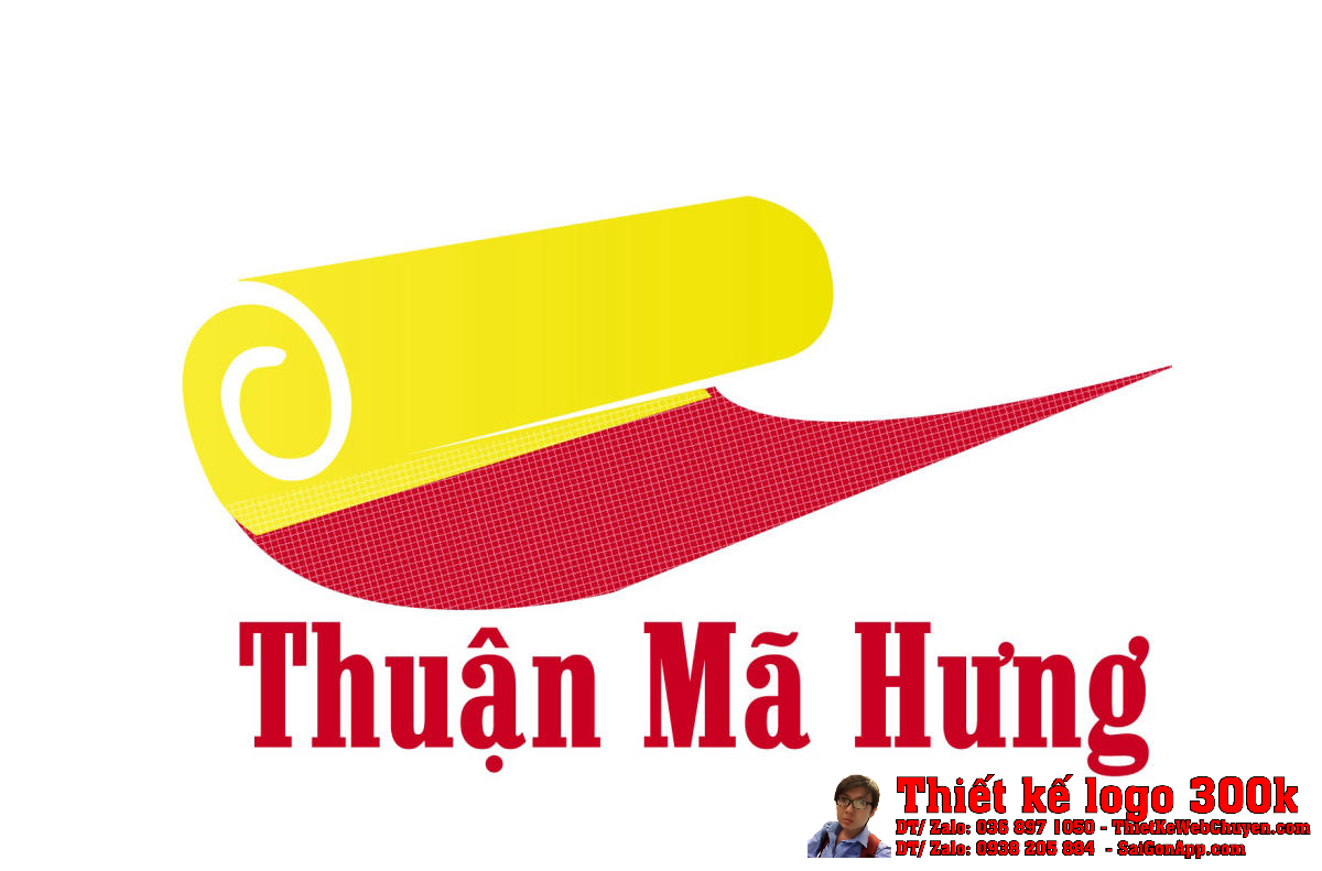 Thiết kế logo vải không dệt Thuận Mã Hưng
