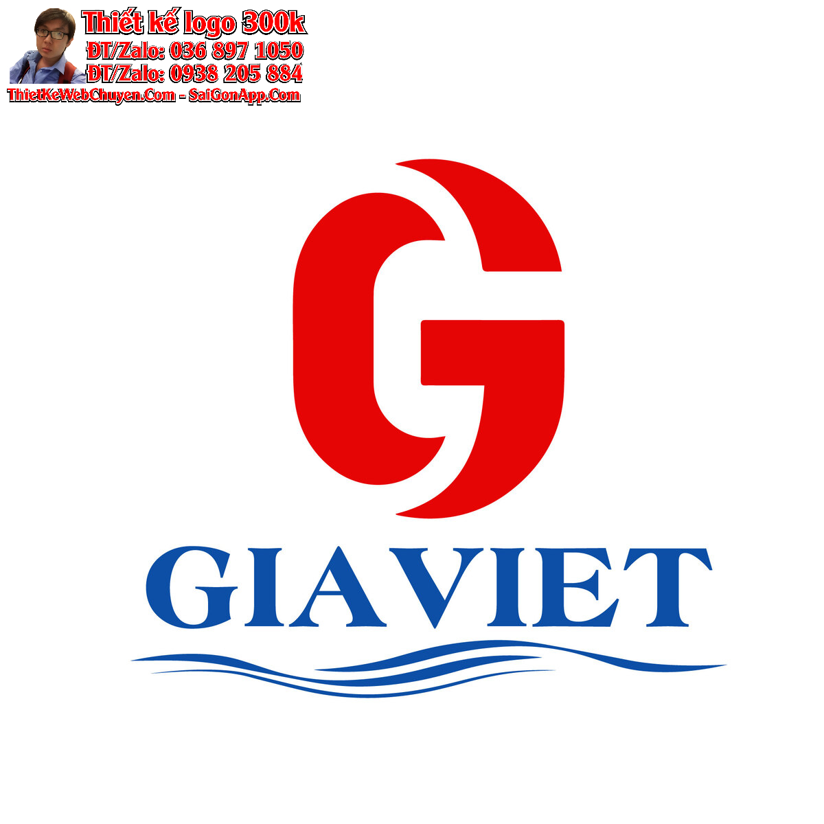 Thiết kế logo vải nội thất – GIAVIET