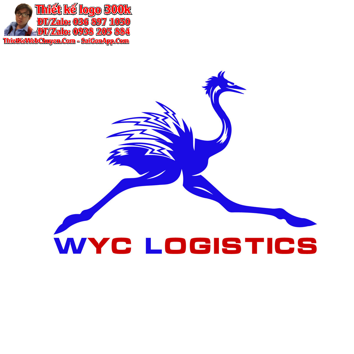 Thiết kế logo vận chuyển WYC Logistics
