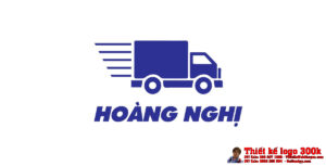 Thiết kế logo vận chuyển hàng hóa Hoàng Nghị