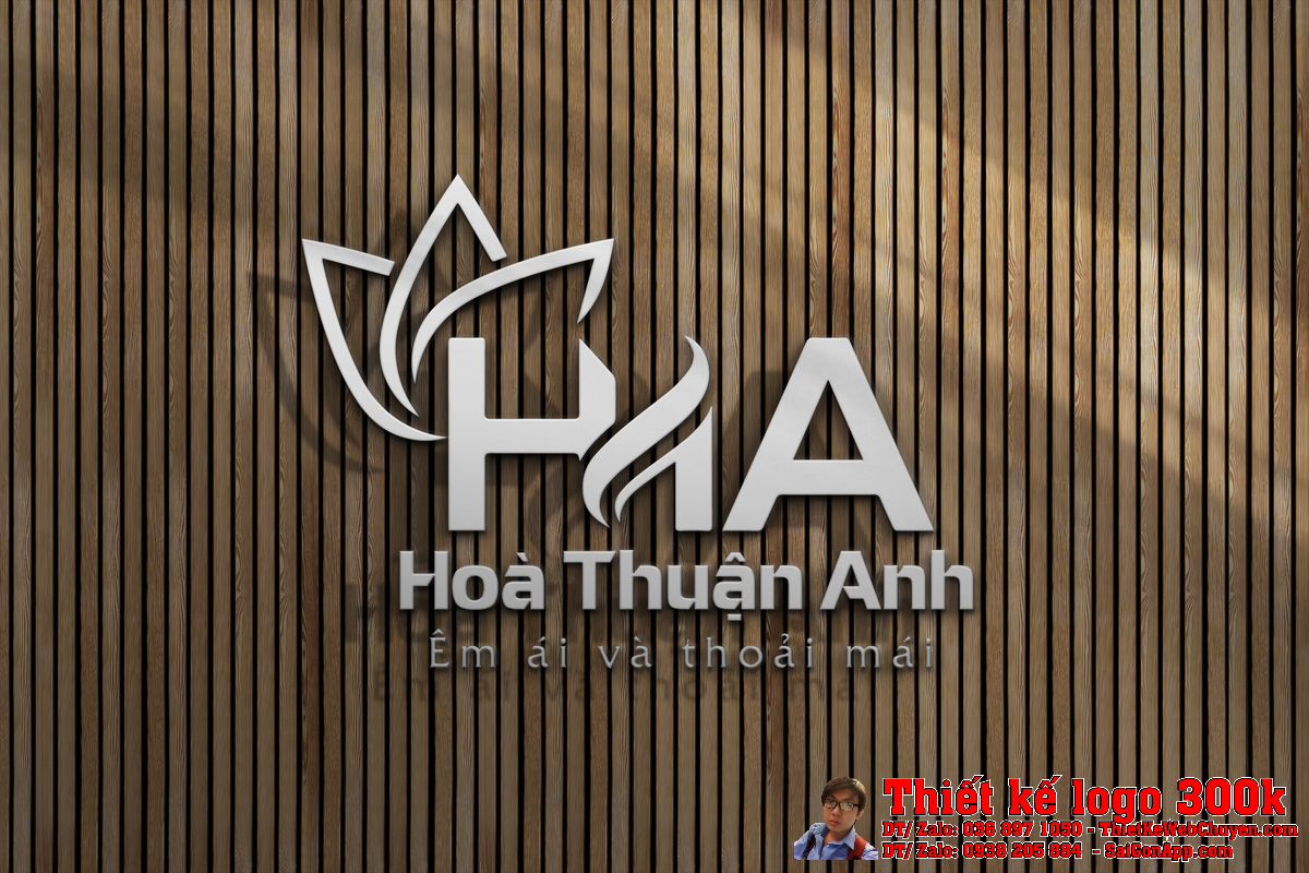 Ứng dụng thiết kế logo vận tải hành khách Hòa Thuận Anh