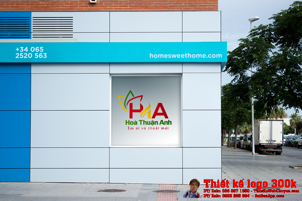 Chi tiết biểu tượng trong thiết kế logo vận tải hành khách Hòa Thuận Anh