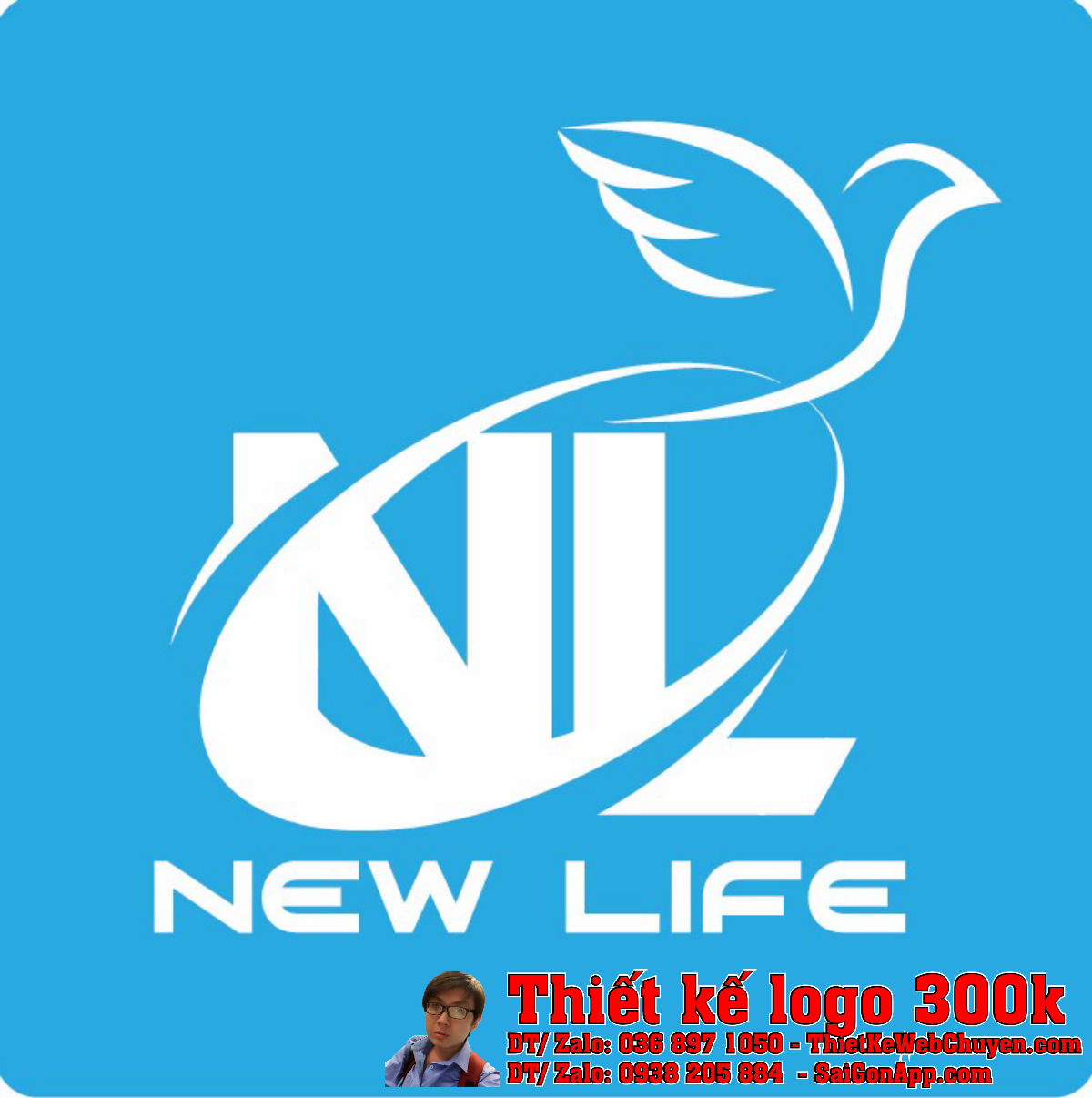 Thiết kế logo vật liệu xây dựng NEW LIFE Thiết kế logo vật liệu xây dựng NEW LIFE - Hình ảnh chính thức