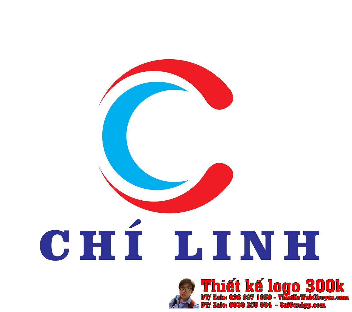 Thiết kế logo vật tư điện CL Chí Linh