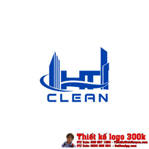 Thiết kế logo vệ sinh công nghiệp HT